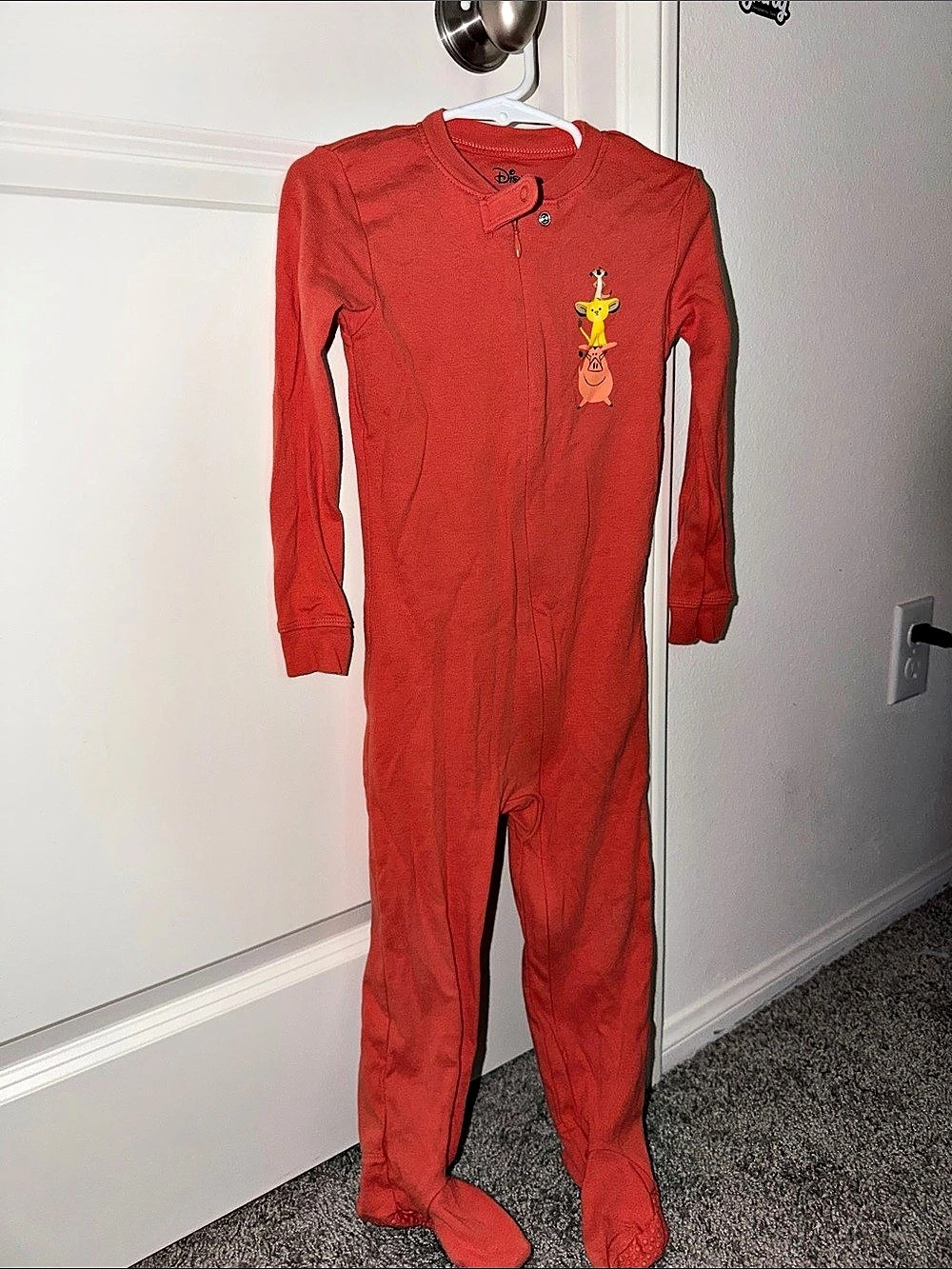 Amazon Essentials Disney Lion King Footed Sleeper Lion King Footie Size 4T